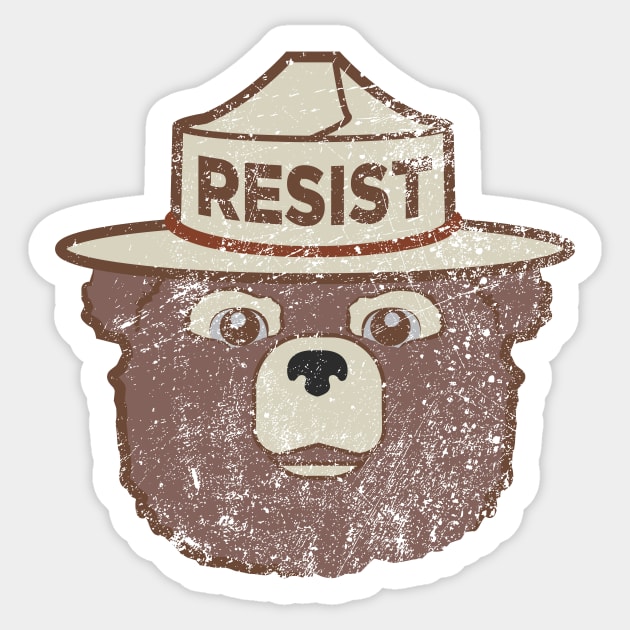 Alt National Park Service | Resist Sticker by moose_cooletti